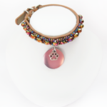 Collier Chiot Simple Camel