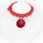 Collier Chiot Simple Rouge