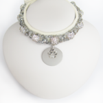 Collier Chiot Sphère Blanc