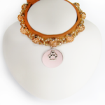 Collier Chiot Sphère Camel