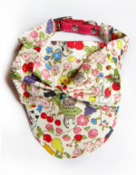 Foulard - Motifs chats fruits