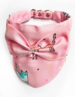 Foulard - Motifs chats pink