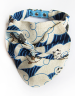 Foulard - Motifs chats poissons
