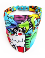 Foulard - Motifs pop chats