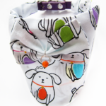 Foulard - Motifs chien endormi
