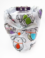 Foulard - Motifs chien endormi
