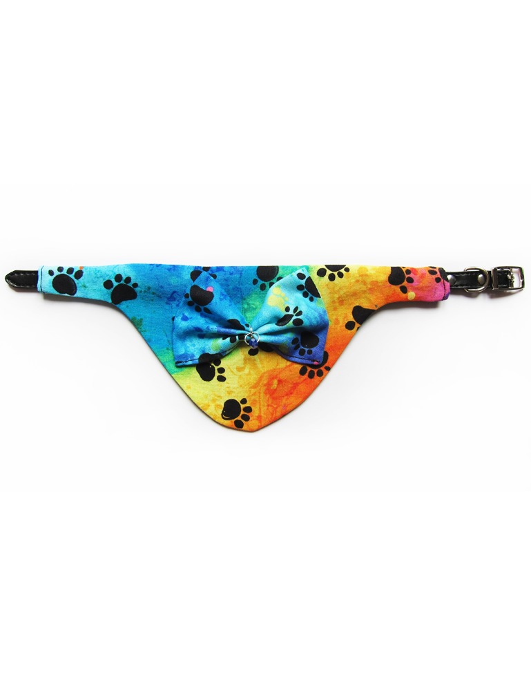 Foulard – Motif pattes street art – Image 2