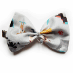 Nœuds Papillon Chiens et Chats - Motifs chiots gris