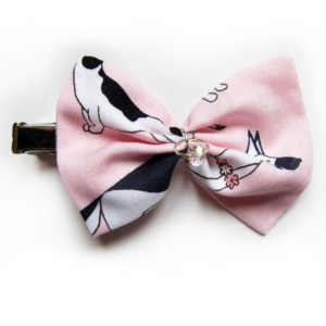 Nœuds Papillon Chiens et Chats - Motifs rose