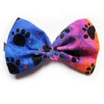 Nœuds Papillon Chiens et Chats - Motifs pattes noires