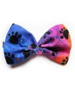 Nœuds Papillon Chiens et Chats - Motifs pattes noires