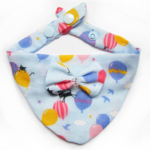 Foulards à pressions pour chats & chiots - Bleu Ballons